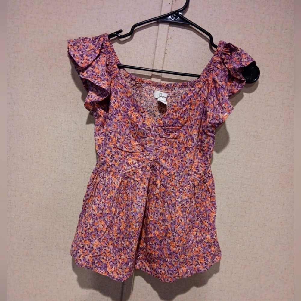 Japna Floral Women's Top Size Xs